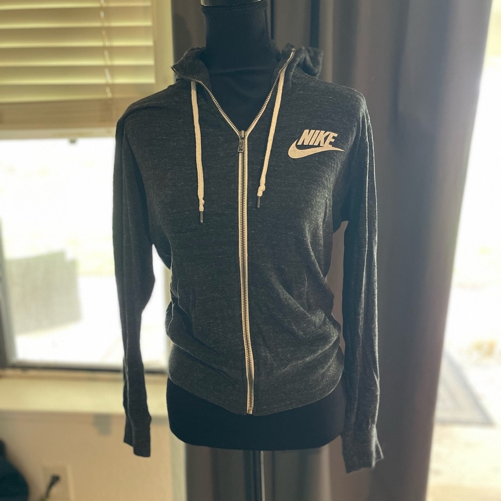 Nike Charcoal Full-Zip Hoodie